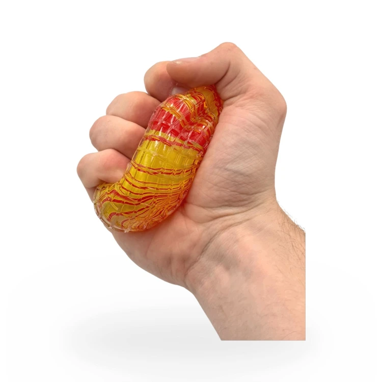 Gniotek Kula Piłka Antystresowa Twarda Squishy Sensoryczna Kolorowa 7cm
