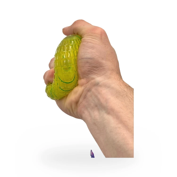 Gniotek Kula Piłka Antystresowa Twarda Squishy Sensoryczna Kolorowa 7cm