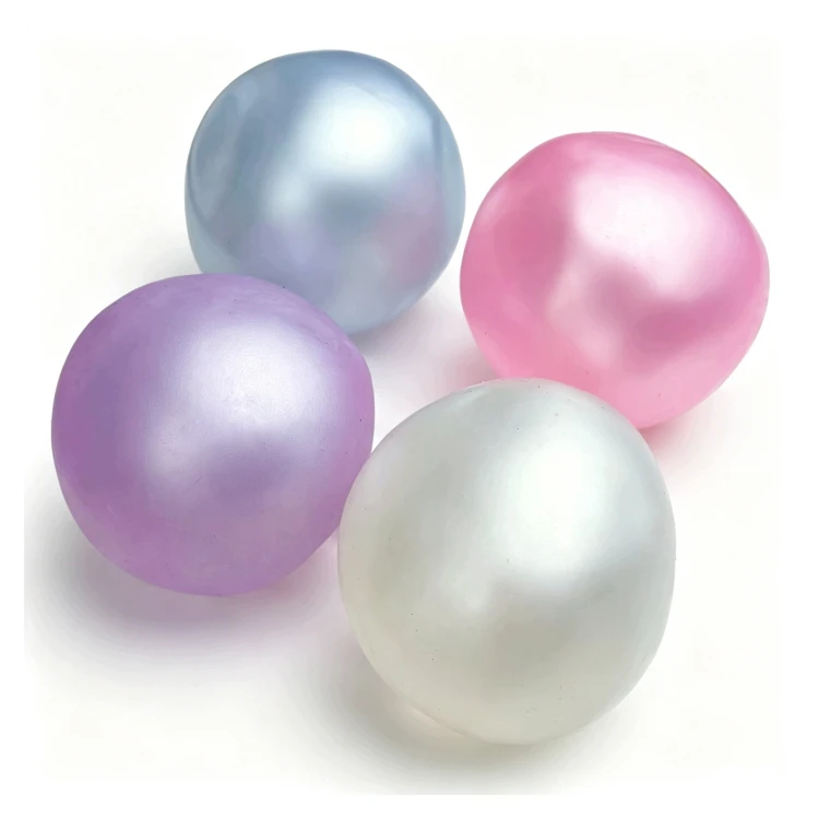 Gniotek Perłowa Kulka Olejowa Wazelinowa Squishy Pearl Ball Antystresowa