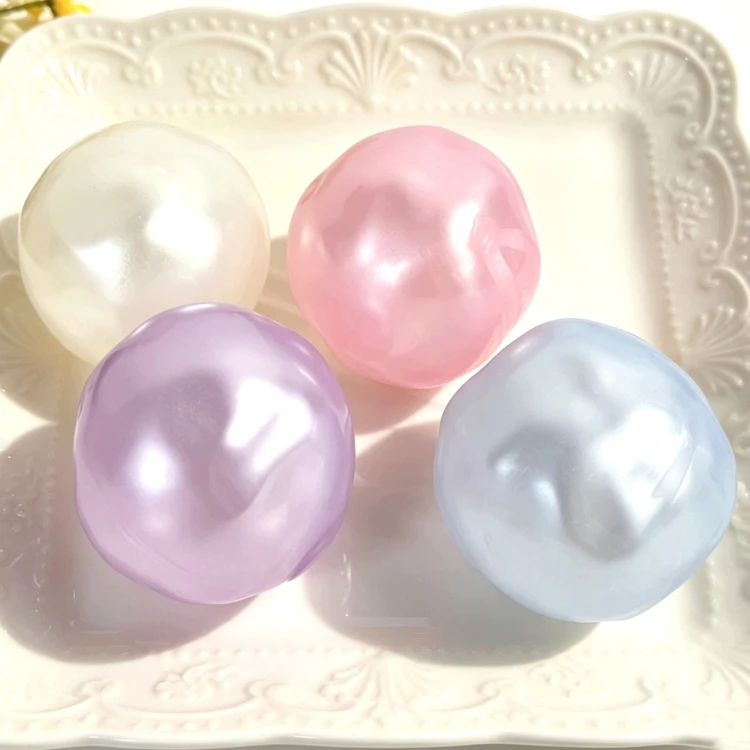 Gniotek Perłowa Kulka Olejowa Wazelinowa Squishy Pearl Ball Antystresowa