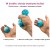 Gniotek Kulka z Woskową Kulką w Środku Crunchy Squishy Antystresowa 6cm