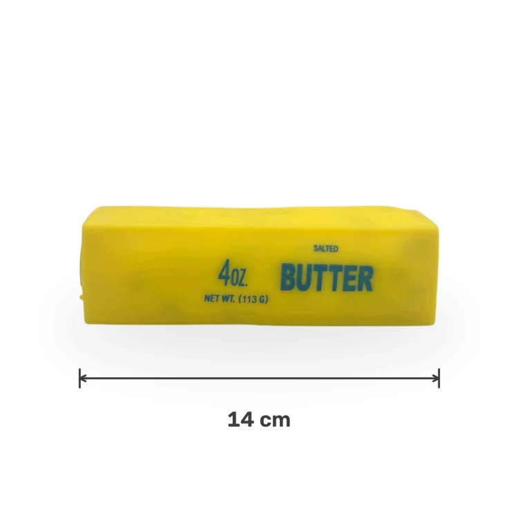Crunchy Gniotek Masło Chrupiące Squishy Zabawka Antystresowa 14cm