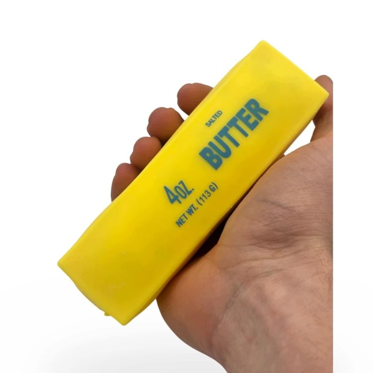 Crunchy Gniotek Masło Chrupiące Squishy Zabawka Antystresowa 14cm