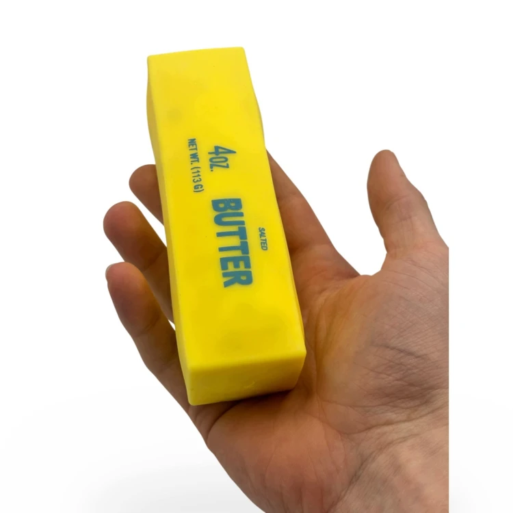 Crunchy Gniotek Masło Chrupiące Squishy Zabawka Antystresowa 14cm