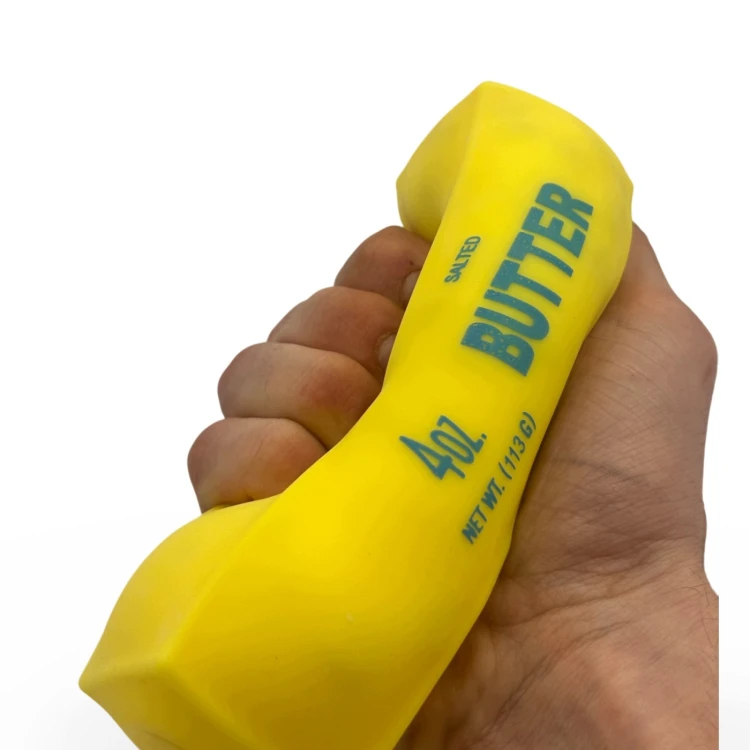 Crunchy Gniotek Masło Chrupiące Squishy Zabawka Antystresowa 14cm