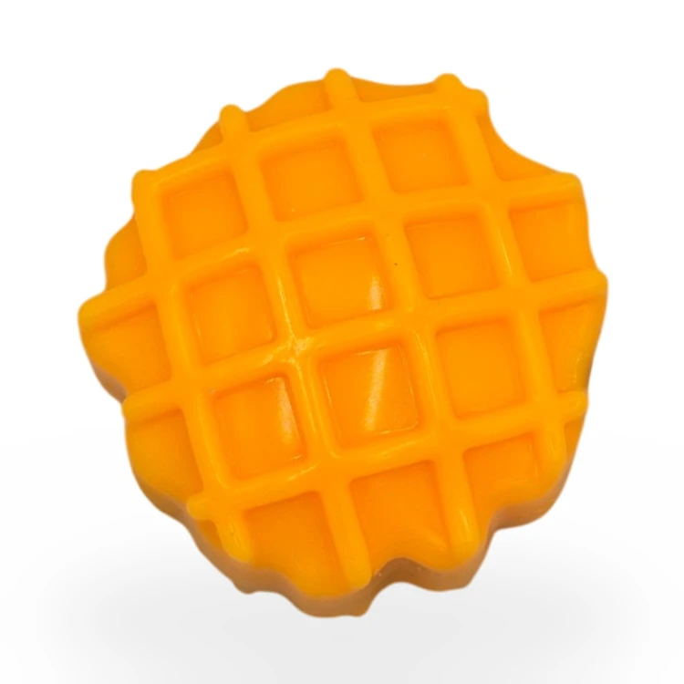 Crunchy Gniotek Gofr Chrupiący Wafel Zabawka Antystresowa Sensoryczna 6cm