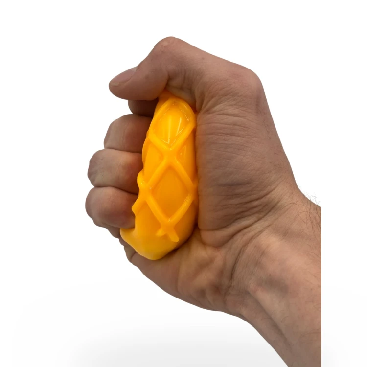 Crunchy Gniotek Gofr Chrupiący Wafel Zabawka Antystresowa Sensoryczna 6cm