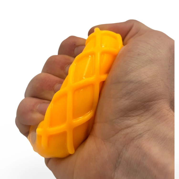 Crunchy Gniotek Gofr Chrupiący Wafel Zabawka Antystresowa Sensoryczna 6cm