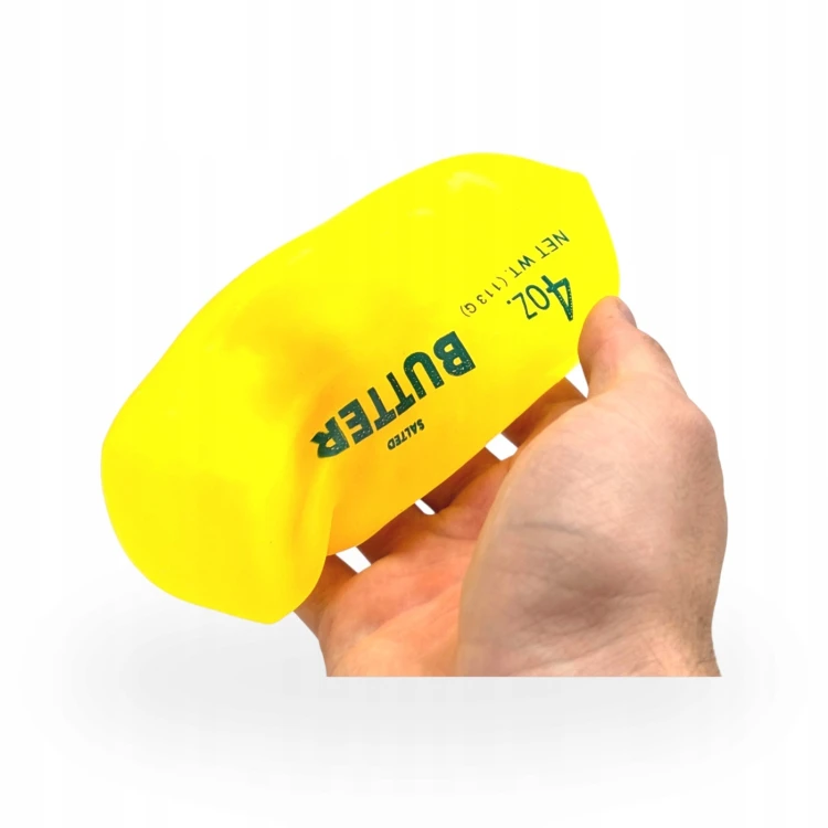 Gniotek Masło Wazelinowe Squishy Zabawka Antystresowa Sensoryczna 14cm