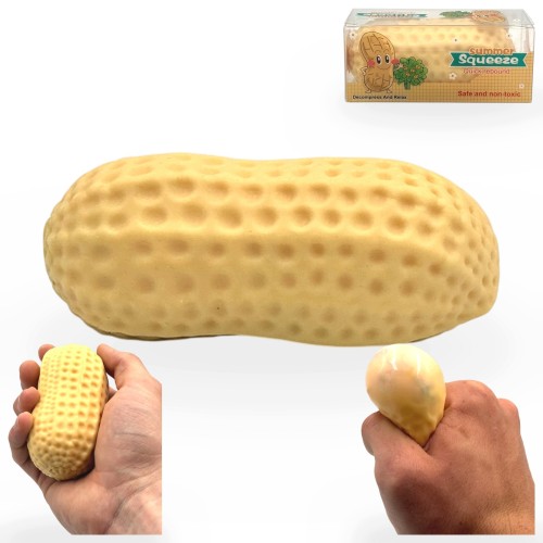 Crunchy Gniotek Orzeszek Chrupiący Zabawka Antystresowa Sensoryczna 12cm