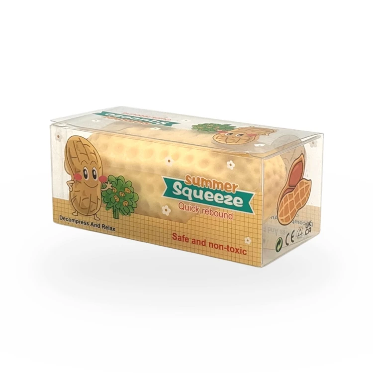 Crunchy Gniotek Orzeszek Chrupiący Zabawka Antystresowa Sensoryczna 12cm