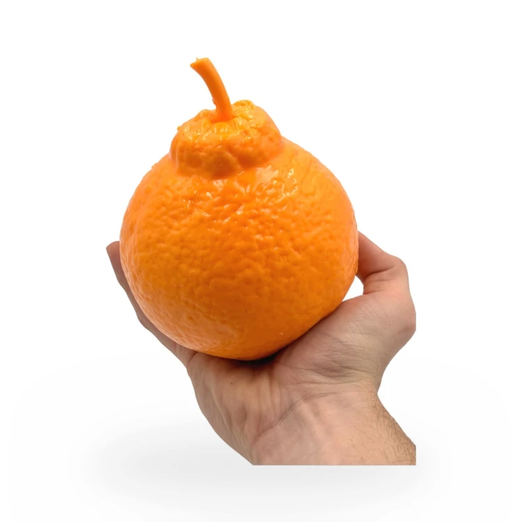 Gniotek Pomarańcza XXL Jumbo Squishy Zabawka Antystresowa Sensoryczna 12cm