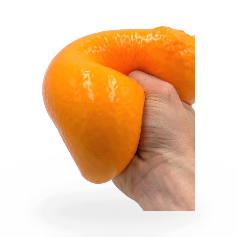 Gniotek Pomarańcza XXL Jumbo Squishy Zabawka Antystresowa Sensoryczna 12cm