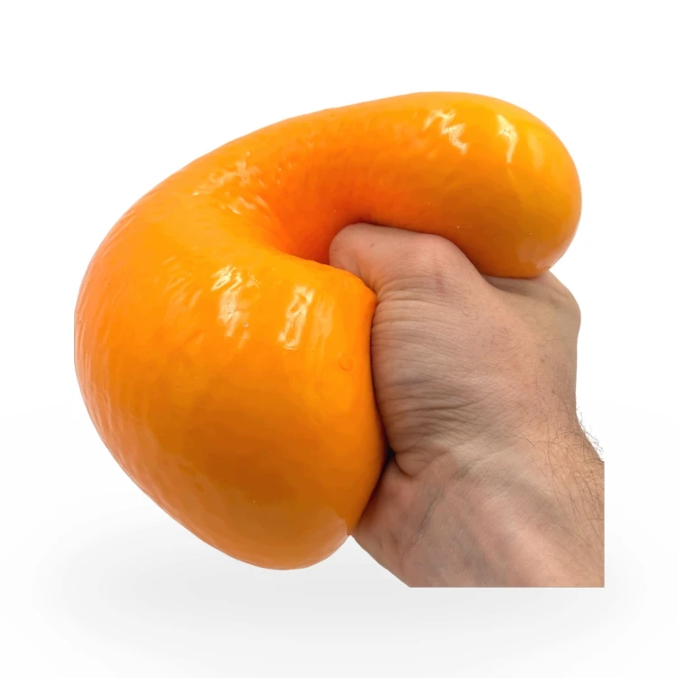Gniotek Pomarańcza XXL Jumbo Squishy Zabawka Antystresowa Sensoryczna 12cm