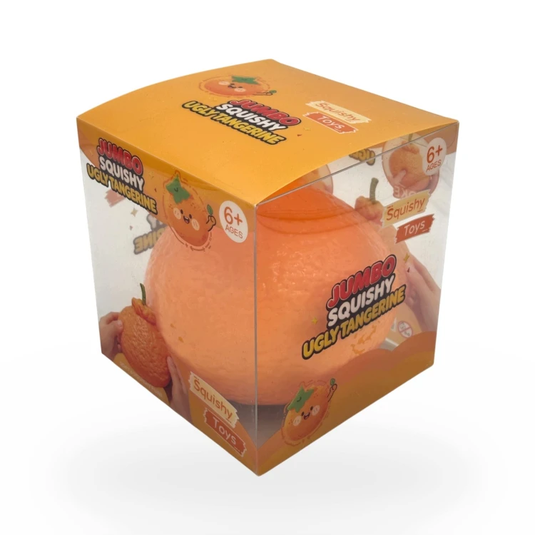 Gniotek Pomarańcza XXL Jumbo Squishy Zabawka Antystresowa Sensoryczna 12cm