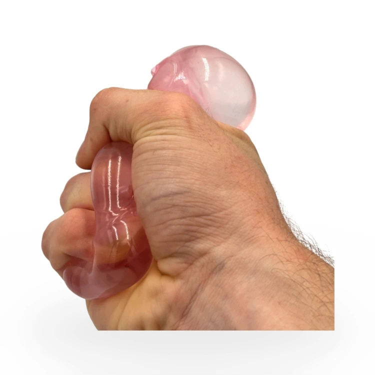 Gniotek Wazelinowy Ser Kolorowy Trójkąt Squishy Antystresowy 7cm