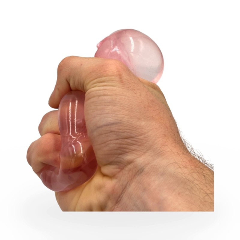 Gniotek Wazelinowy Ser Kolorowy Trójkąt Squishy Antystresowy 7cm