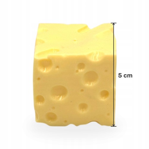 Gniotek Wazelinowy Ser Squishy Antystresowy Sensoryczny 5cm