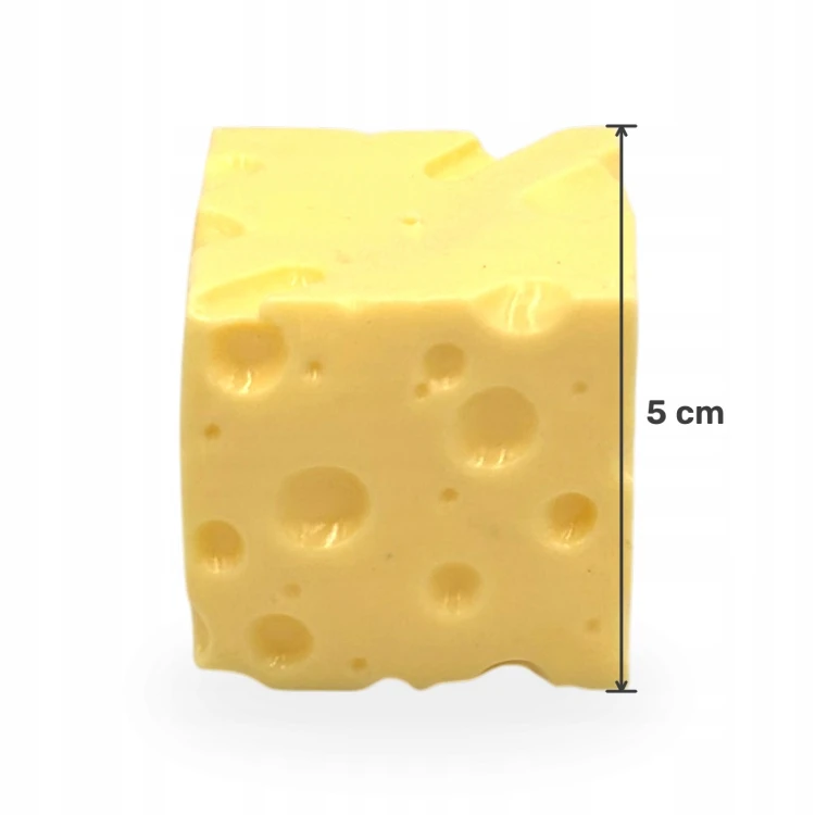 Gniotek Wazelinowy Ser Squishy Antystresowy Sensoryczny 5cm