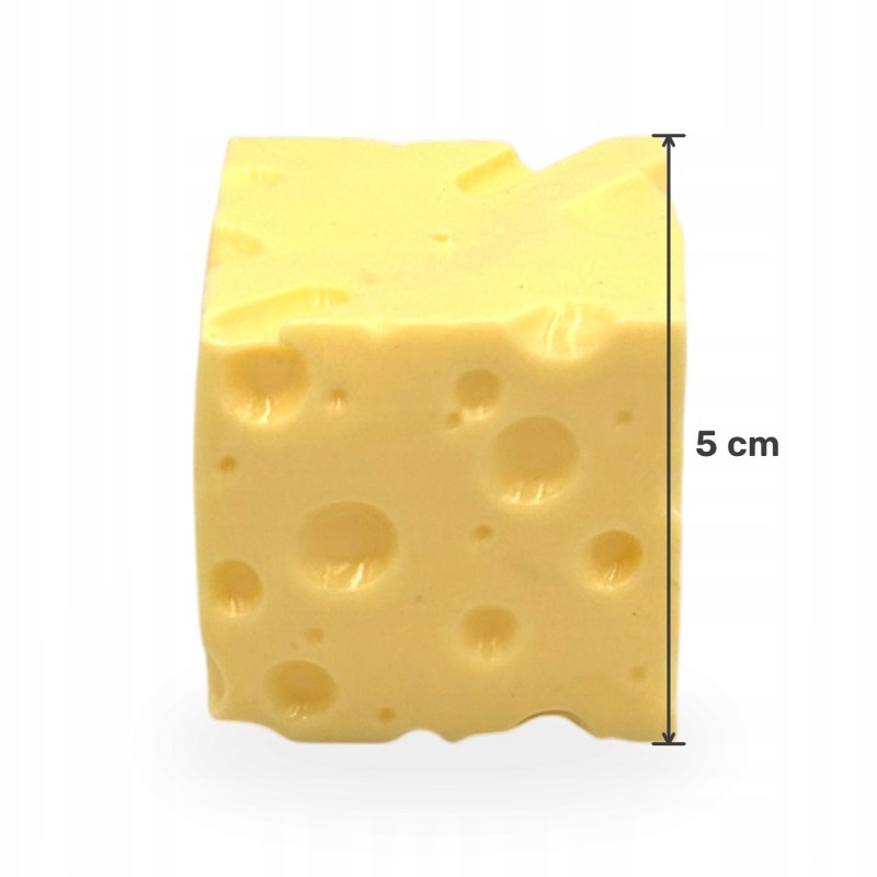 Gniotek Wazelinowy Ser Squishy Antystresowy Sensoryczny 5cm