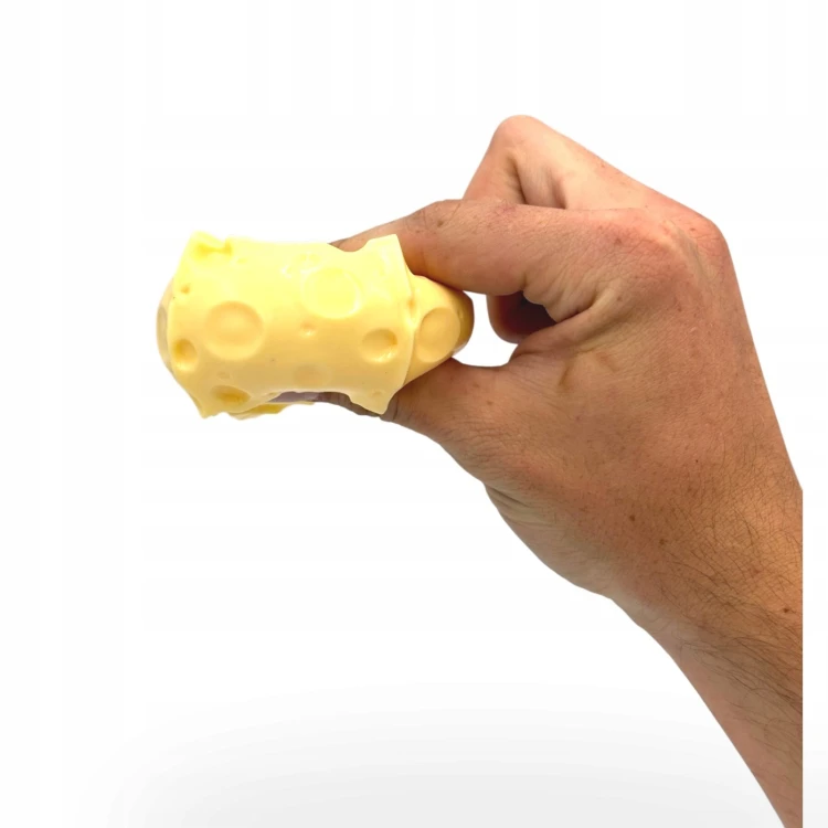 Gniotek Wazelinowy Ser Squishy Antystresowy Sensoryczny 5cm