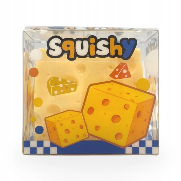 Gniotek Wazelinowy Ser Squishy Antystresowy Sensoryczny 5cm