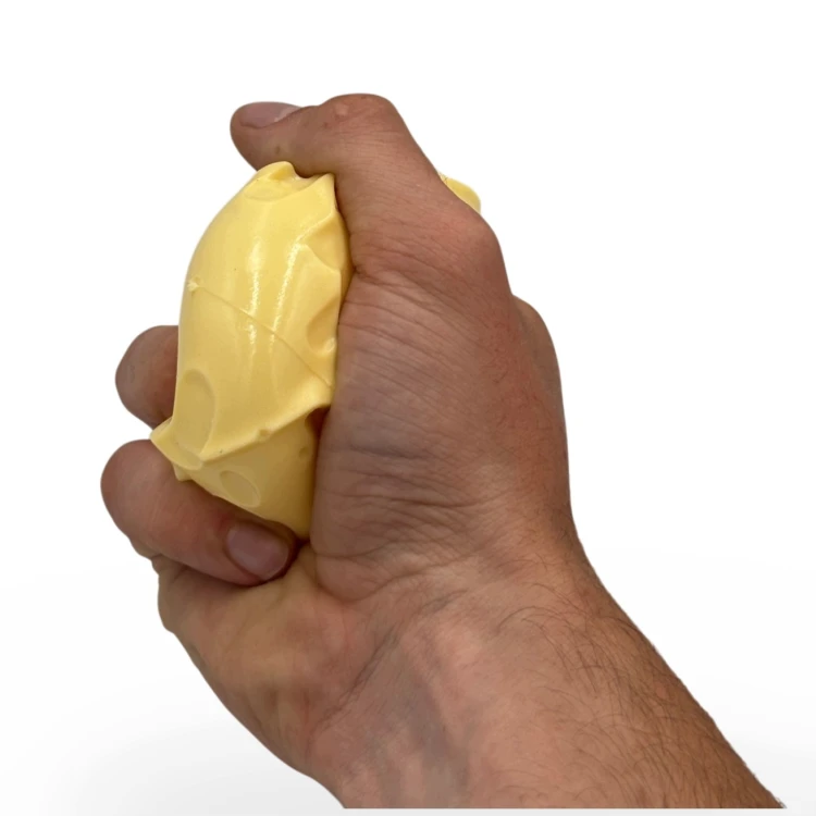 Gniotek Wazelinowy Ser Squishy Antystresowy Sensoryczny 5cm