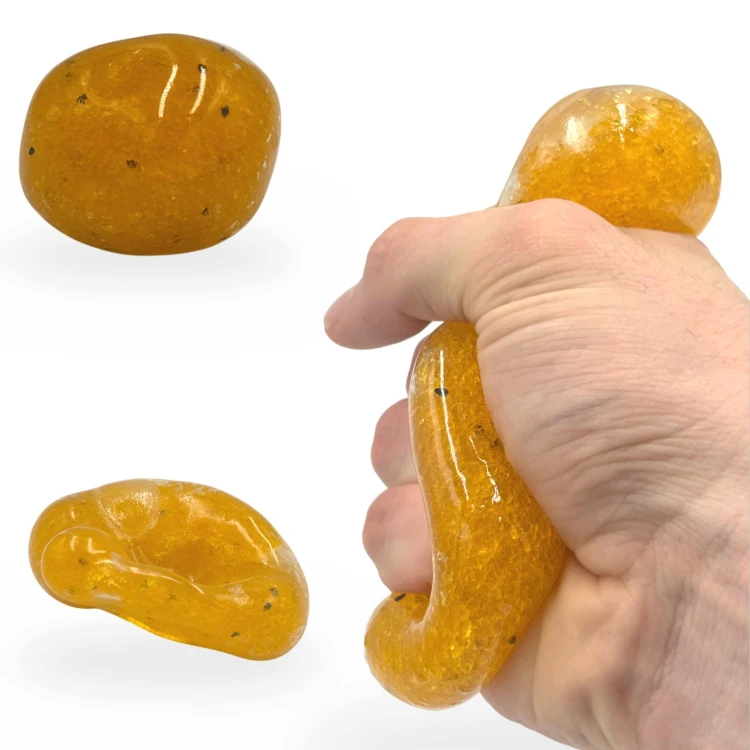 Gniotek Slushy Ziemniak Żółty Squishy Zabawka Antystresowa 5cm