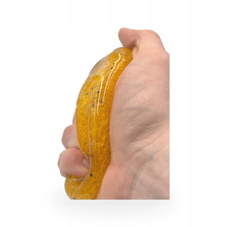 Gniotek Slushy Ziemniak Żółty Squishy Zabawka Antystresowa 5cm