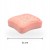 Gniotek Tost Truskawkowy Squishy Zabawka Antystresowa Sensoryczna 11cm