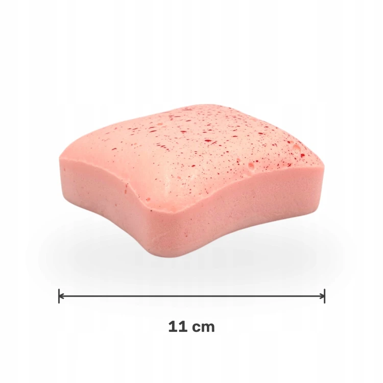 Gniotek Tost Truskawkowy Squishy Zabawka Antystresowa Sensoryczna 11cm
