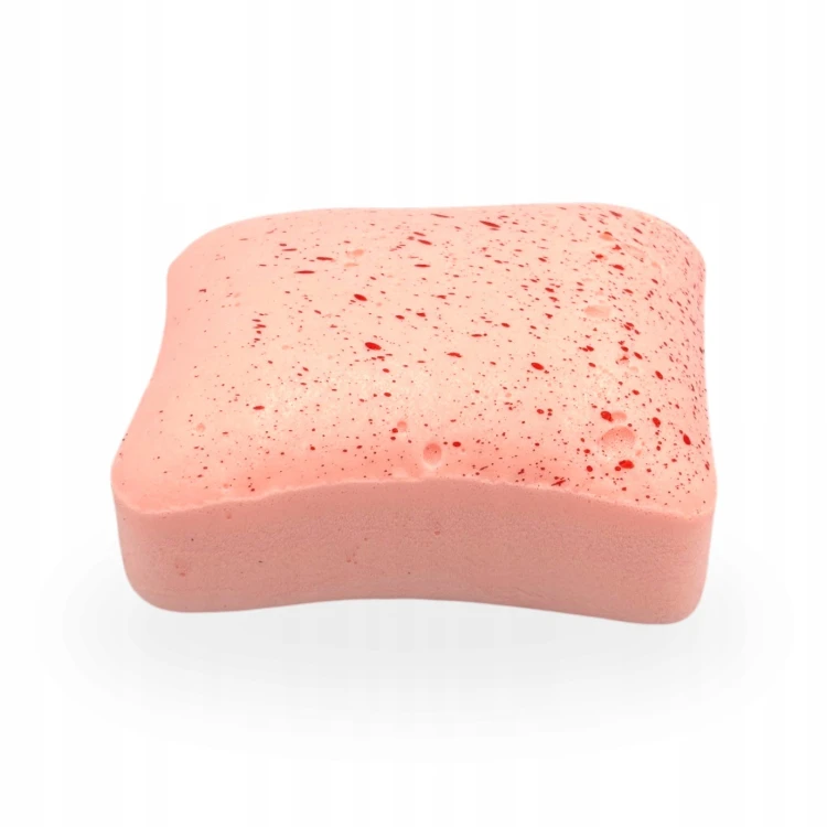 Gniotek Tost Truskawkowy Squishy Zabawka Antystresowa Sensoryczna 11cm