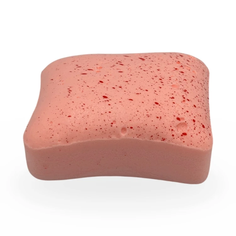 Gniotek Tost Truskawkowy Squishy Zabawka Antystresowa Sensoryczna 11cm