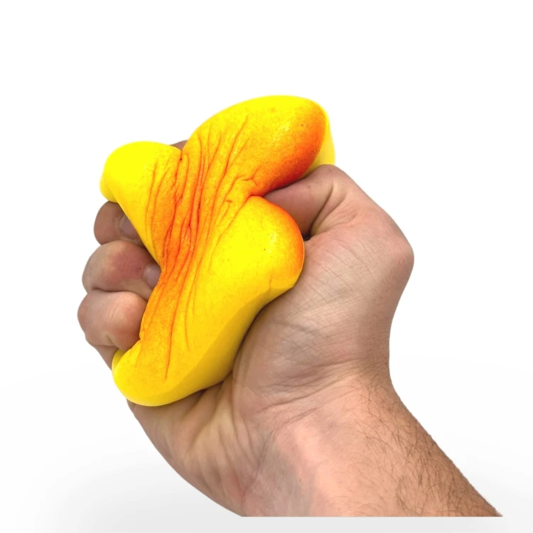 Gniotek Tost Maślany Squishy Zabawka Antystresowa Sensoryczna 11cm