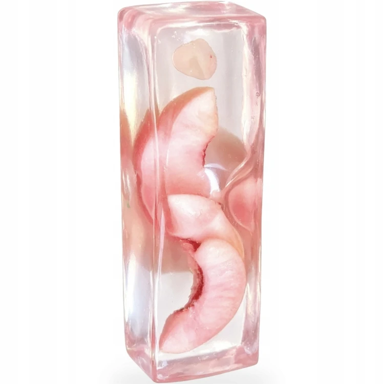 Gniotek Wazelinowy z Owocami Squishy Przezroczysty Antystresowy 13,5cm