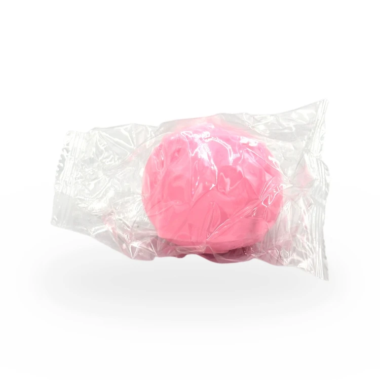 Zestaw Gniotków 4w1 Różowy Brokat Squishy Zabawka Antystresowa Sensoryczna