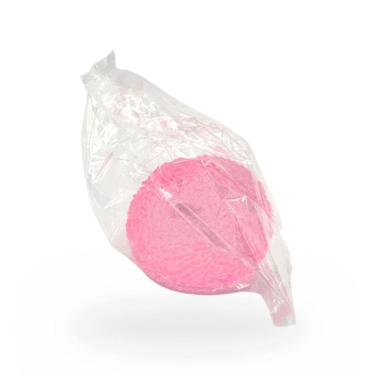 Zestaw Gniotków 4w1 Różowy Brokat Squishy Zabawka Antystresowa Sensoryczna