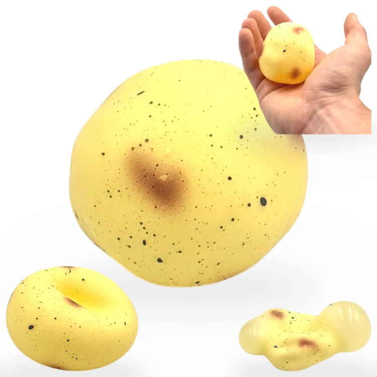 Gniotek Ziemniak Wazelinowy Squishy ASMR Antystresowy Sensoryczny 8cm