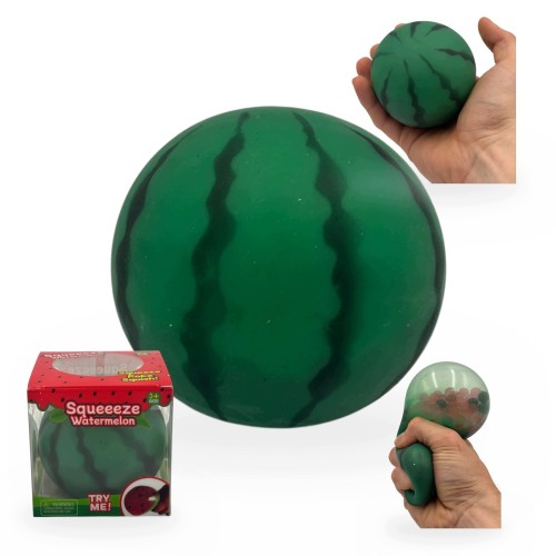 Gniotek Arbuz Squishy Piłka Antystresowa Sensoryczna 7cm