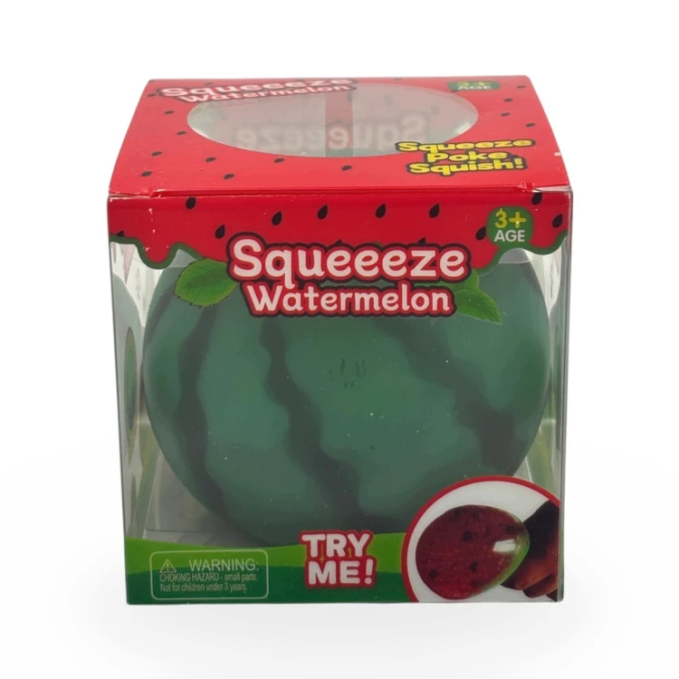 Gniotek Arbuz Squishy Piłka Antystresowa Sensoryczna 7cm