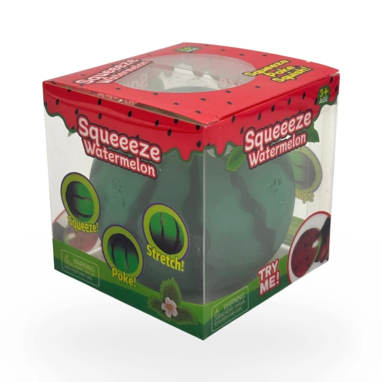 Gniotek Arbuz Squishy Piłka Antystresowa Sensoryczna 7cm