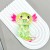 Gniotek Aksolotl Brokatowy Żelowy Squishy Antystresowy Sensoryczny 10cm