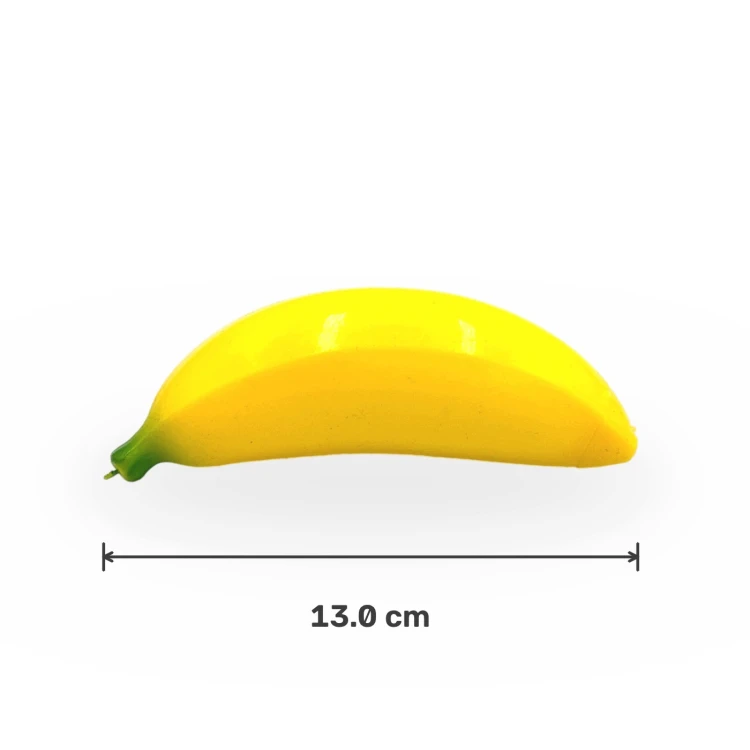 Gniotek Banan Squishy Zabawka Antystresowa Sensoryczna Gumowa 13cm
