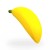 Gniotek Banan Squishy Zabawka Antystresowa Sensoryczna Gumowa 13cm