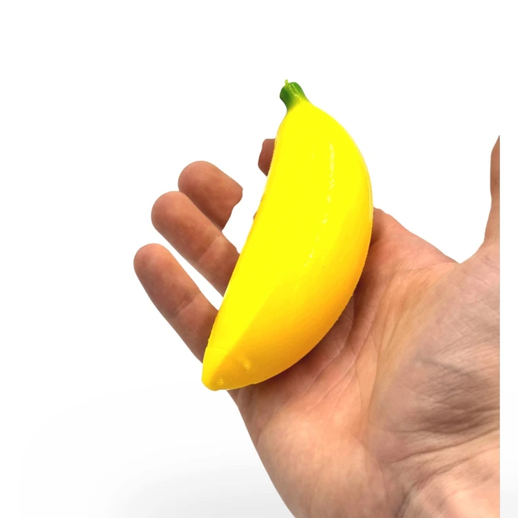 Gniotek Banan Squishy Zabawka Antystresowa Sensoryczna Gumowa 13cm