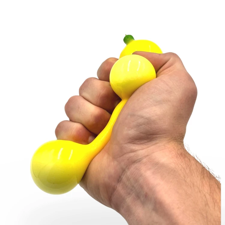 Gniotek Banan Squishy Zabawka Antystresowa Sensoryczna Gumowa 13cm