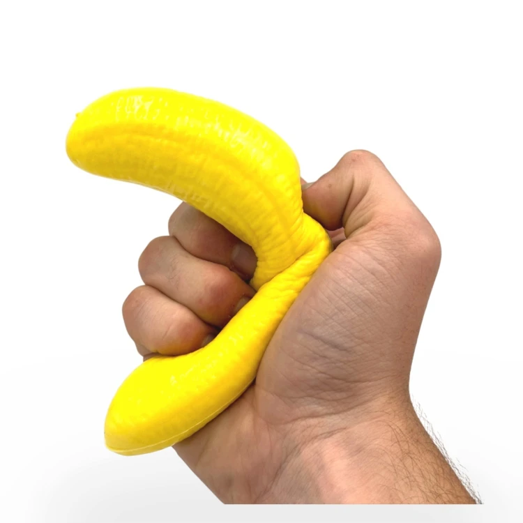 Gniotek Banan Squishy Zabawka Antystresowa Sensoryczna 18cm