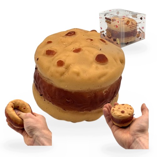 Crunchy Gniotek Ciastko Chrupiące Squishy Zabawka Antystresowa 7cm