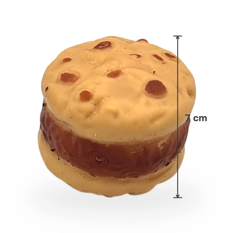 Crunchy Gniotek Ciastko Chrupiące Squishy Zabawka Antystresowa 7cm