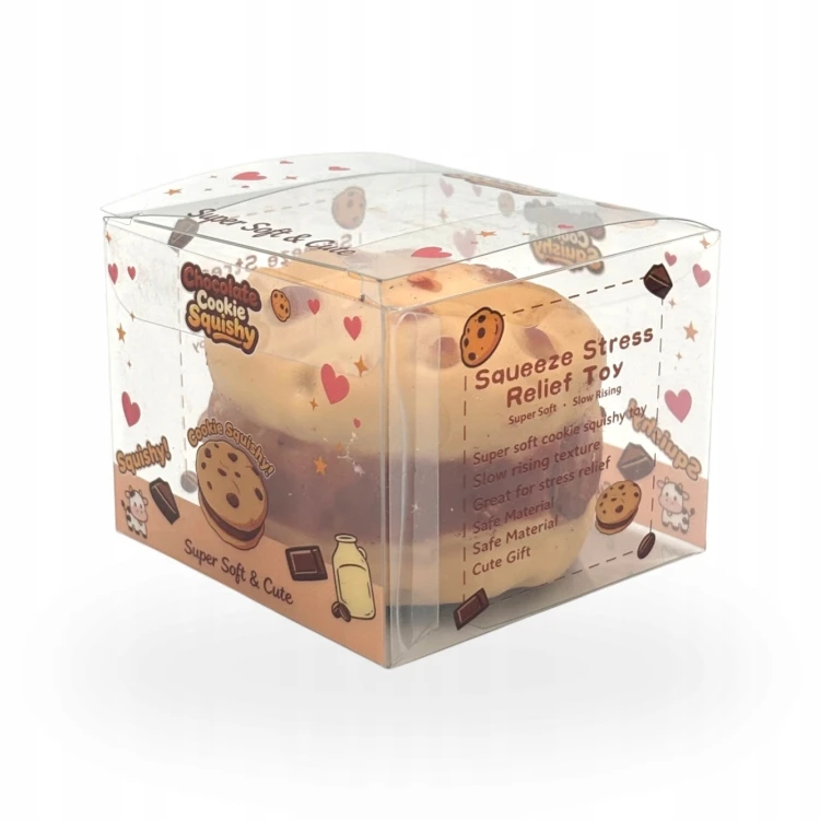 Crunchy Gniotek Ciastko Chrupiące Squishy Zabawka Antystresowa 7cm
